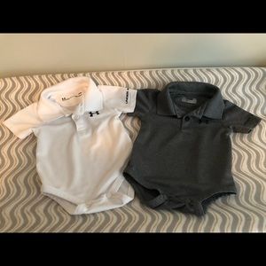 Infant boys Under Armour shirts